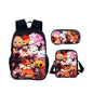 Cartoon Popular Shadow Milk Plush 3D Print 3pcs/Set pupil School Bags Laptop Daypack Backpack Inclined shoulder bag Pencil Case