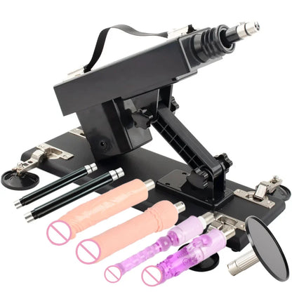 FREDORCH Upgraded Sex Machine for Women with Dildos Automatic Masturbation Machine Pump Gun Love Machine Couple Sex Toys
