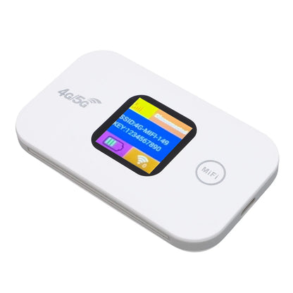 Travel WiFi Hotspot SIM Slot LED Display 4G 5G Mobile Hotspot 300Mbps Stable Connection Supports 10 Devices for Outdoor for RV