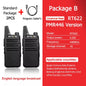 Retevis RT622 Mini Walkie Talkie 2pcs PMR446 Portable Two-way Radio PTT Walkie Talkies Communication Radio for Restaurant Hotel