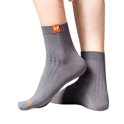 5/10/15/20 Pairs Men Socks Breathable Cotton Sports Stockings Comfortable Men Socks Sweat Absorption Business Socks Letter Print
