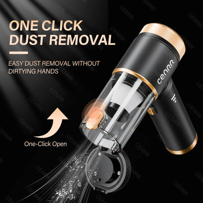 CENRR 2026 Car Vacuum Cleaner Mini 998000PA Cordless Powerful for Home Handheld Blower Car Cleaner Portable Car Vacuum Cleaner