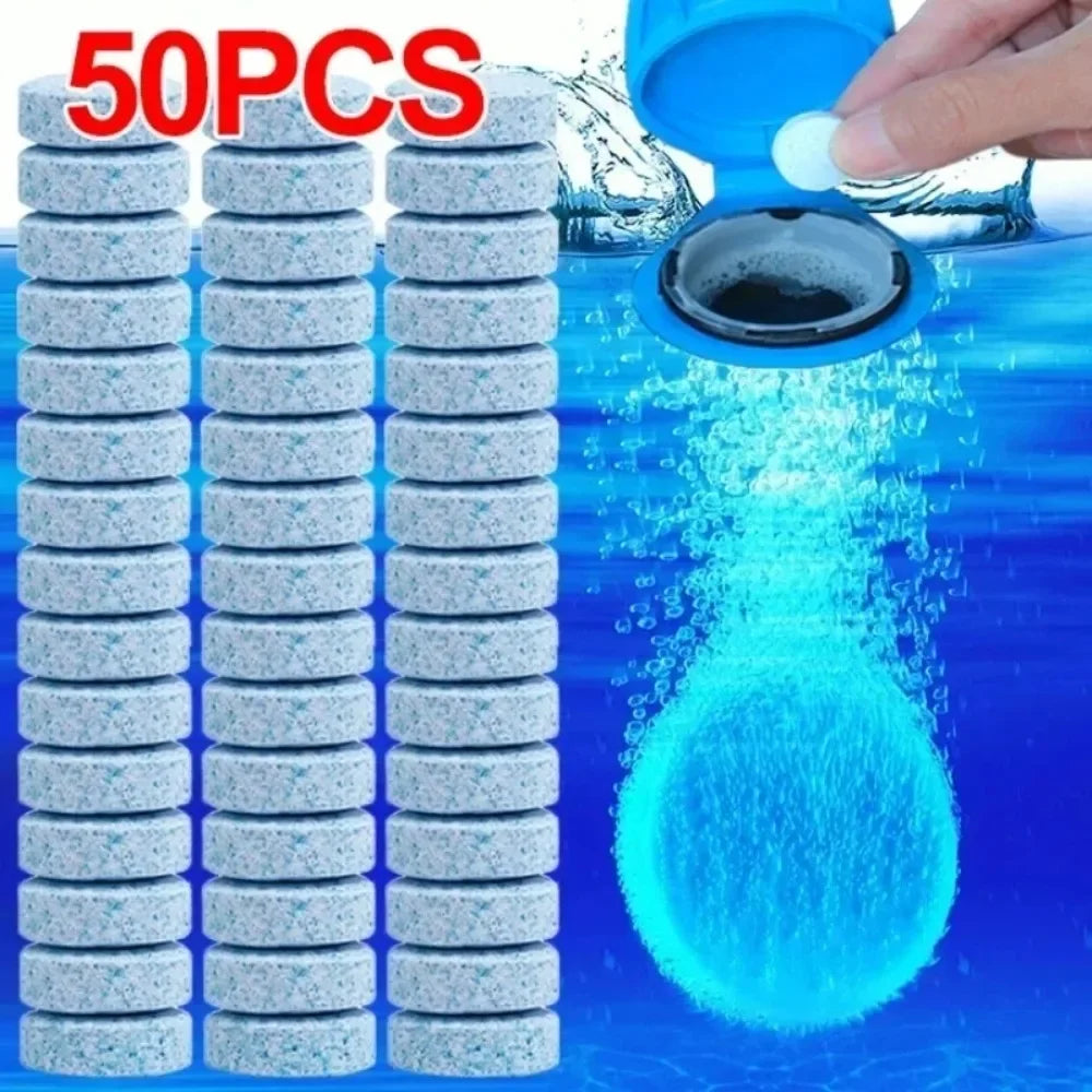ISGTDRM Solid Cleaner Car Windscreen Cleaner Effervescent Tablet Auto Wiper Glass Solid Cleaning Concentrated Tablets Detergent