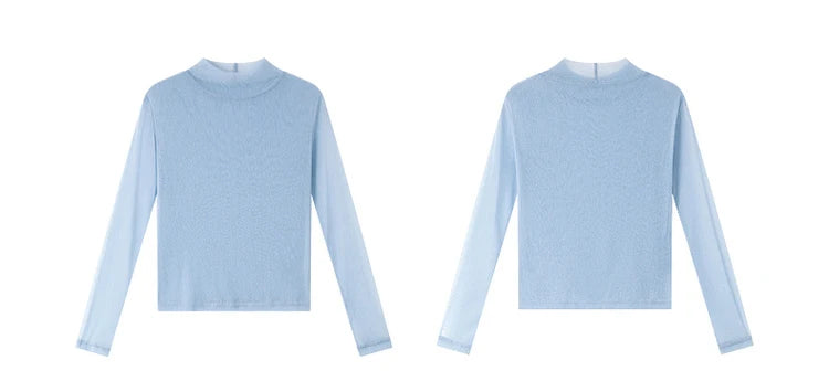 VIMLY Woman Knitting Sweater Slim Autumn 2026 Casual Female Long Sleeve Sweater Stand Neck Strecth Pullover Ladies Tops A2528