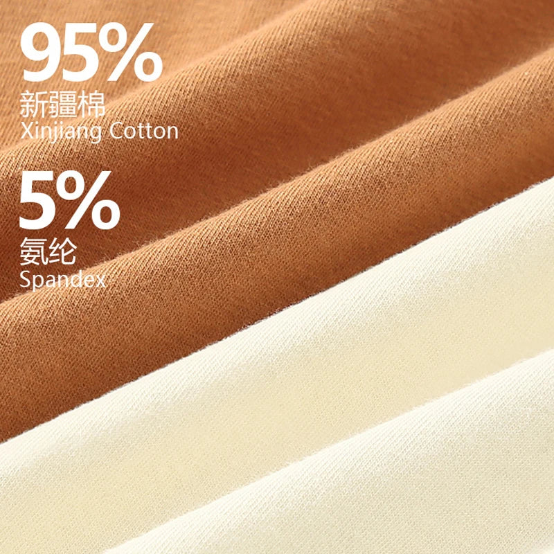 5Pcs/Lot Men Underwear Pure Cotton Boxer Shorts Hombre Panties Man Breathable Underpants Sexy Sports Comfort Male Boxers L-4XL