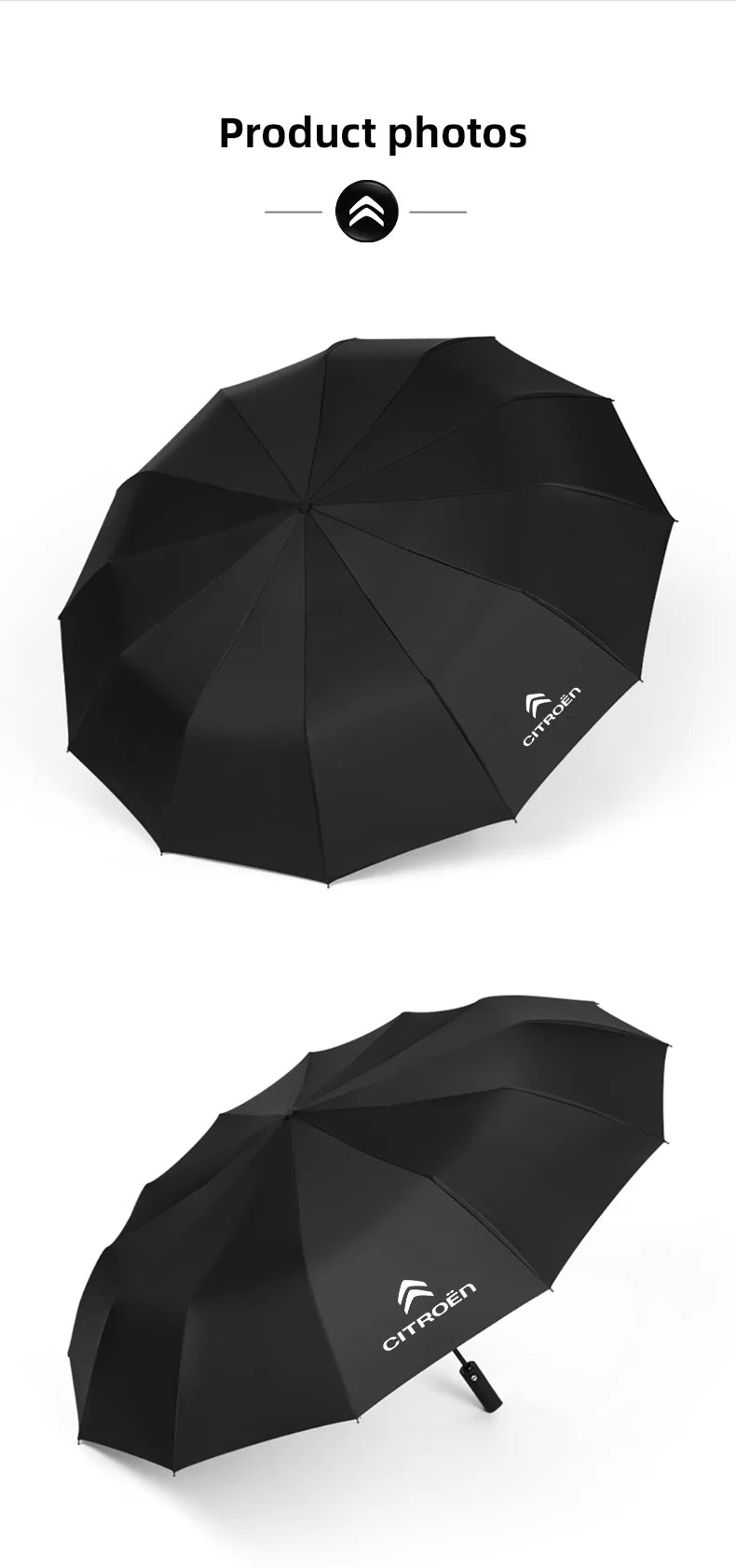 Car Interior Accessories Car Folding Umbrella Portable For Citroen C1 DS3 C2 C3 Vts C4 Saxo C4L C5 C6 C8 Xsara C3-XR Picasso