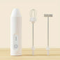 2-in-1 Electric Milk Frother and Handheld Mixer with USB Charging, 3-Speed Adjustable Powerful Motor, Handheld Milk Frother