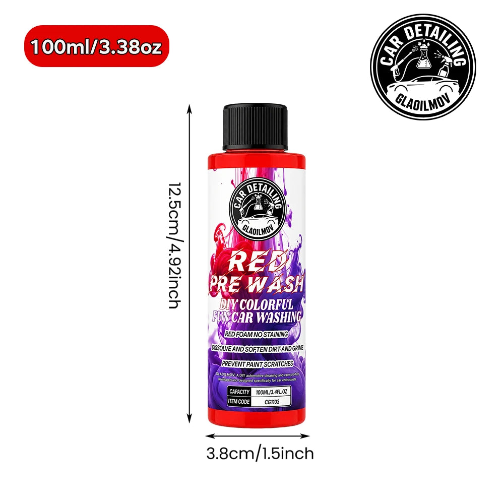 Colored Car Pre Wash Solution Magic High Concentration Foam Car Wash Shampoo Auto Detailing Accessory Super Cleaner