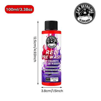 Colored Car Pre Wash Solution Magic High Concentration Foam Car Wash Shampoo Auto Detailing Accessory Super Cleaner