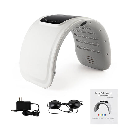 7 Colors LED Photon Machine With Nano Spray Skin Moisturizing Face&Body Mask Salon SPA Home Use Skin Rejuvenation Acne Skin Care
