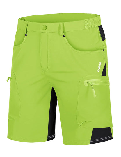 TACVASEN Men's Lightweight Shorts Outdoors Hiking Fishing Short Pants with Multiple Pockets Quick Dry Summer Work Cargo Shorts