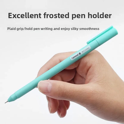 Morandi & Macaron Color Gel Pens (30/5 Colors) - 0.5mm Refill, Smooth Writing Durable Pens for School Stationery