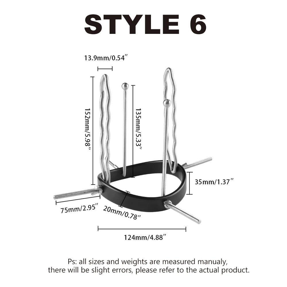 1pcs, Adjustable Huge Stainless Steel Anal Dilator Metal Vaginal Speculum Fisting Vaginal Dilator Anal Training  Adult Sex Toys