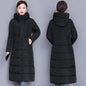 Winter Parkas Hooded Down Cotton Women Jacket Windproof Rainproof Thick Warm Coat Fashion 5XL White Female Long Snow Overcoat