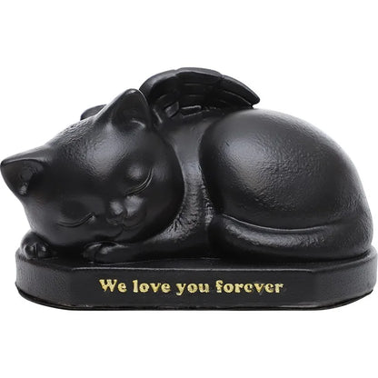 Kitten Puppy Cremation Funeral Box Pet Angel Urn Dog Cat Pet Memorial Ashes