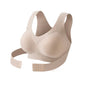 FallSweet 1/2PCS Women's Posture Correction Bras Seamless Wireless Push Up Bralette with Cross Back Support Female Lingerie