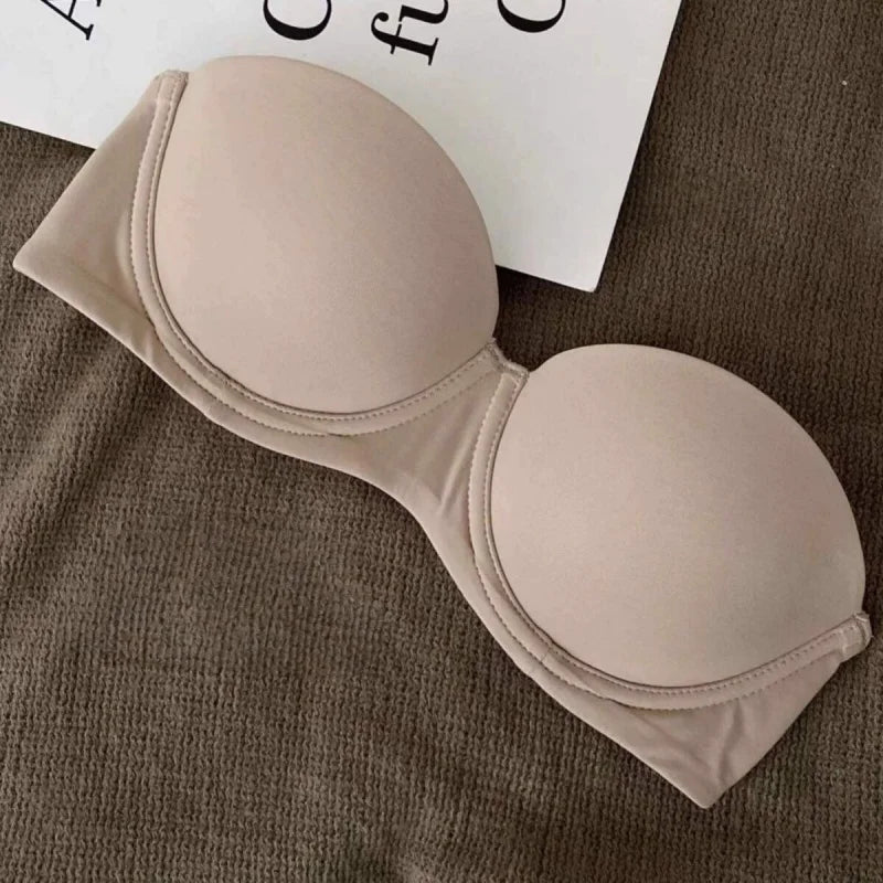 Women Seamless Bra Half-Cup Push-Up Bra Ladies Soft Underwear 2 Hook Back Comfort Non-wire Bralette Sexy Lingerie Size S-XL