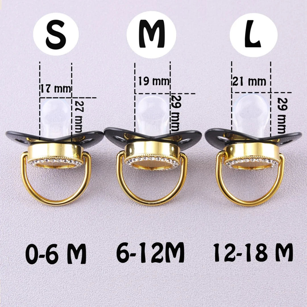 Shining nipple cartoon print baby feeding pacifier Silicone baby nipple  Baby soothing nipple  newborn sucking  0-12M