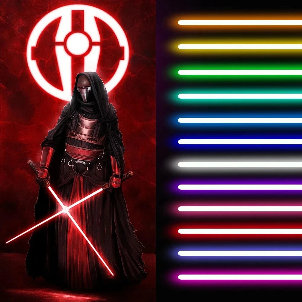 RGB Metal Lightsaber Sword Toys Light Saber Espada Brinquedos Sabre De Luz Juguetes Kpop Lightstick Zabawki Oyuncak