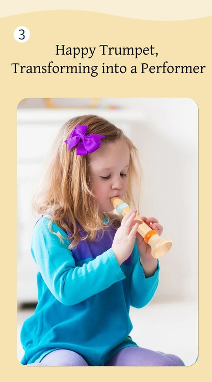 Baby Musical Instruments Wooden Toys Montessori Percussion Instruments Drut Set with Xylophone Preschool Educational Kids Gifts