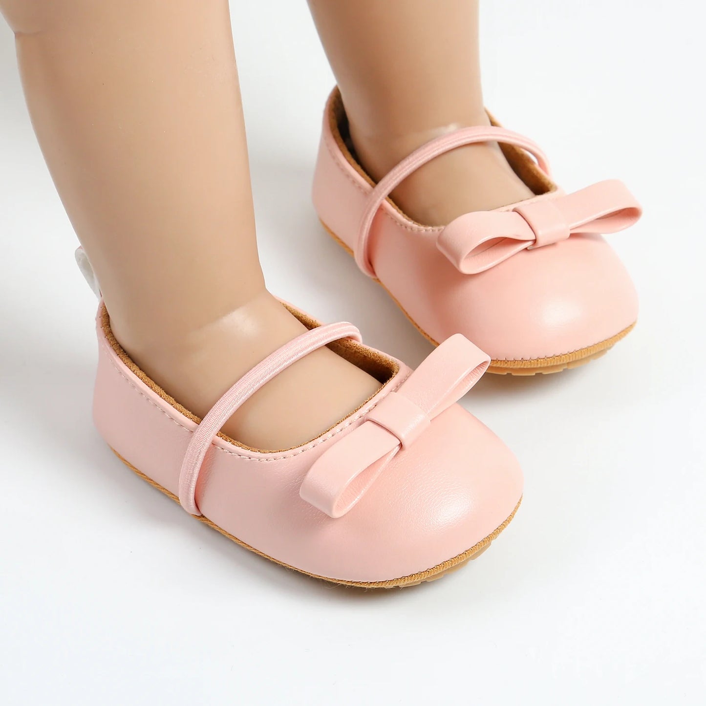 New Baby Shoes Leather Baby Boy Girl Shoes Rubber Sole Anti-slip Multicolor Toddler First Walkers Newborn Crib Toddler Shoes
