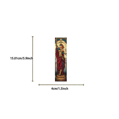30pcs Stained Glass Tarot Bookmarks Unique Design Simple Creative Artistic Style Exquisite Craftsmanship Convenient Sticky Note