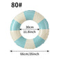 1PC Ins Style Macaron Inflatable Swimming Ring Adult Thickened Pool Float Summer Pool Party Water Toy