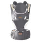 3 IN 1 Baby Hipseat Carrier Backpack Straps for Infant Toddler 0-36M Ergonomic With Windproof Hat for Winter Luminous Strips