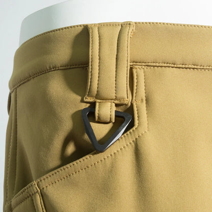 Men's City Cargo Autumn Winter Fleece Softshell Hiking Pants Fishing Climbing Trekking Casual Hunting Camping Trousers M-5XL