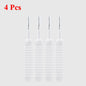 Bathroom Shower Head Cleaning Brush White Small Brush Pore Gap Clean Anti-clogging Nylon For Kitchen Toilet Phone Hole