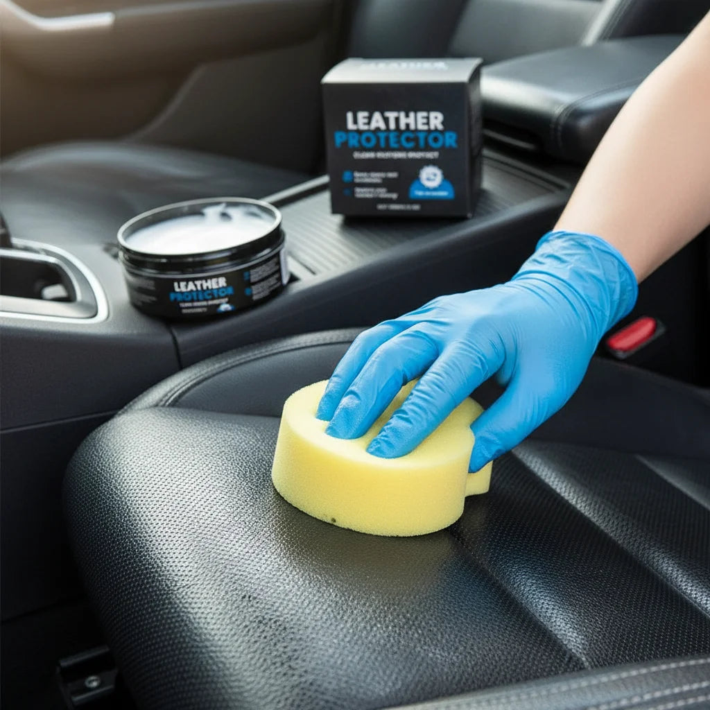 2/1Box Car Leather Care Cream Deep Nourishment And Repair Restore Tool Leather Cleaning Cream Restoration Car Interior Polishing