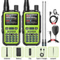BAOFENG UV-5R Mini Walkie Talkie Multi Band Bluetooth Programming Wireless Copy Frequency 999CH Type-C Long Range Two Way Radio