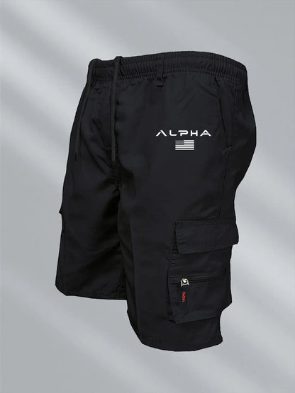 New Men's Cargo Shorts Fashion Casual Running Shorts Big Pocket Sports Slacks Cargo Panels Trousers Plus Size for Male