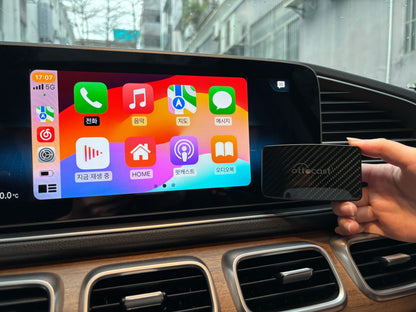 OTTOCAST Play2Video Pro Ai Box Pro Built in YouTube Netflix IPTV Video Box Wired to Wireless CarPlay Android Auto Adapter