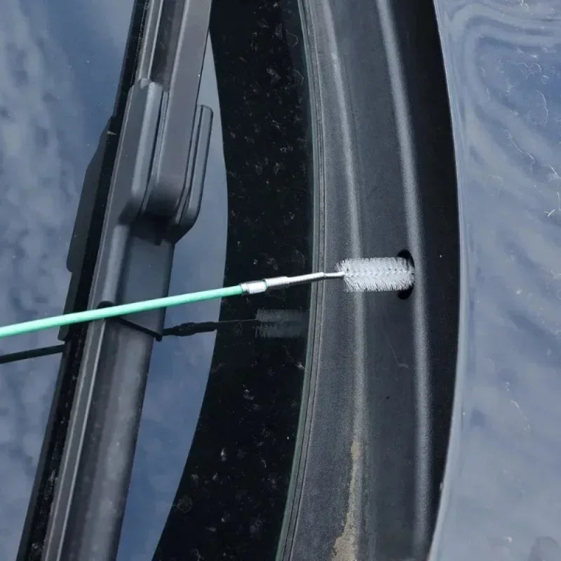 3m/5m Car Drain Dredge Cleaning Scrub Brush Auto Sunroof Long Hoses Detailing Cleaning Tool Spiral Cleaning Brush Drain Cleaner