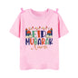 Personalized Eid Mubarak Printed Kids Shirts Custom Name Eid Ramadan Child T-shirt Tops Islamic Muslim Holiday Boys Girls Outfit