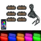Beusfirts LED Front Grille Light FOR RAM 1500 Accessories Car Daytime Running Light Wheel Eyebrow Lamp For Pickup Offroad 12V