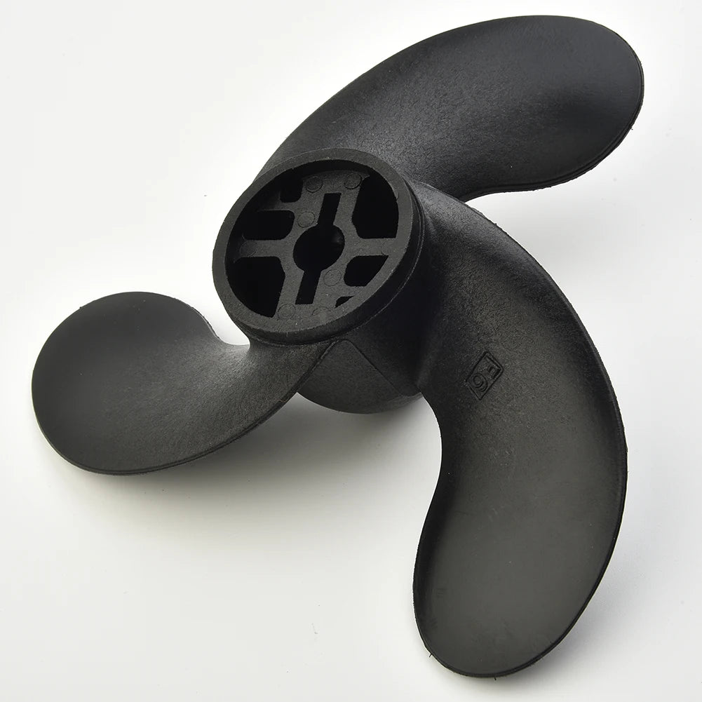 Quality Outboard Propeller, Made of High Strength Nylon, Suitable for Tohatsu3 5HP/Nissan2 5, 3 5HP/Mercury3 5HP Marine Boat