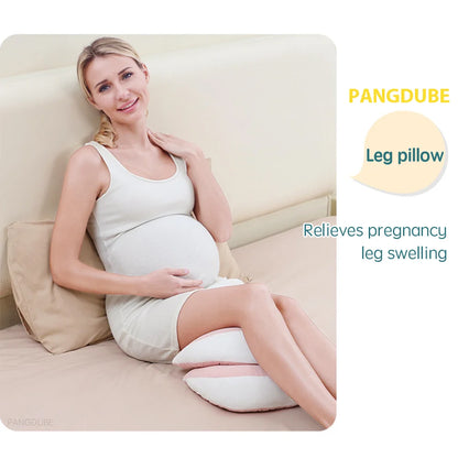 PANGDUBE Pregnancy Pillow U-shaped Waist Pillows Cotton Maternity Pillow Women Sleeping Body Pillow Care for Pregnancy Cushion