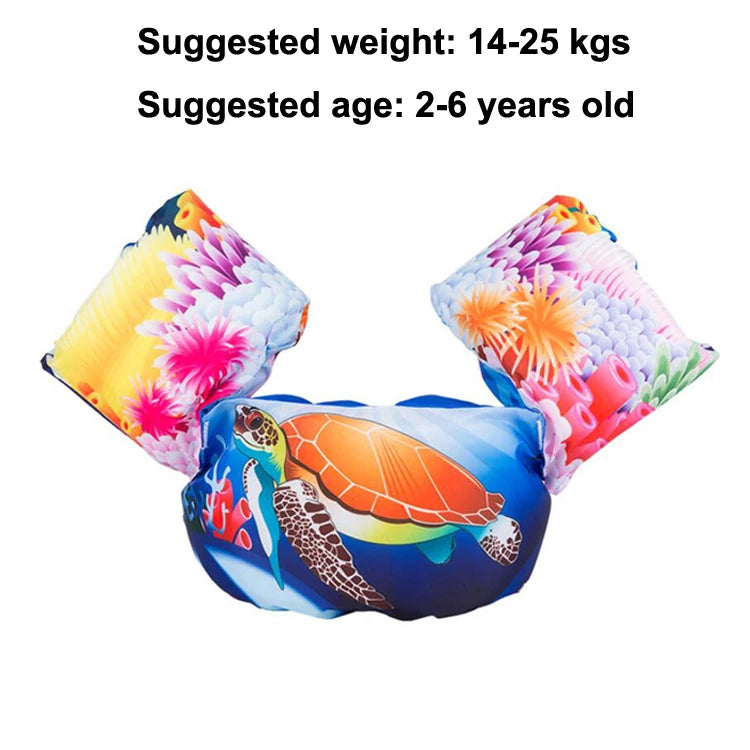 2-6Y Kids Swim Vest Baby Arm Float Circle Swim Trainer Child Swimming Vest Children Swimsuit Swimming Pool Accessories