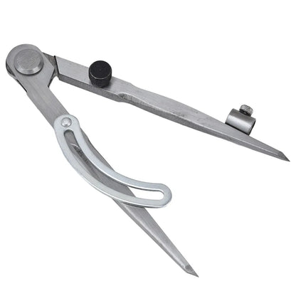 12 Inch / 8 Inch Wing Divider Compass Lockable Wing Design Carbon Steel Geometry Drafting Compass With Pencil Holder
