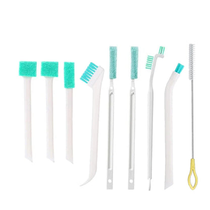 5/9 PCS Set Household Cleaning  Brush Set For Bottle Window Crevice Clean