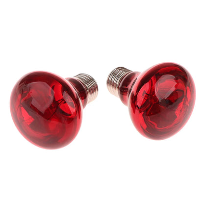 25/40/50/60/75/100W E27 UVA Poultry Bulb Infrared Night Light Day Poultry Heating Bulb For Plants Amphibians Reptile Pets