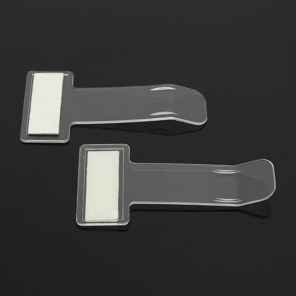 5PCS Car Parking Ticket Clip Windscreen Card Bill Holder Mount Fastener Organizer Car Styling Windshield Stickers Home Office
