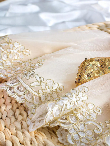2pcs Newborn Photography Clothing Set Baby Girls' Princess Embroidered Mesh Dress Bowknot Lace Princess Skirt For Photo Shoot