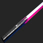 RGB Metal Lightsaber Dueling Smooth Swing Sword Sabre De Luz 16 Color Changing 16 Sounds FOC Rave Flashing Toy
