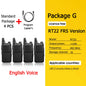 Retevis RT622 Mini Walkie Talkie 4 Pcs Walkie-talkies PMR446 FRS Portable Two Way Radio Communication Radio for Restaurant Hotel