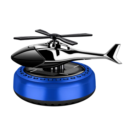 New Car Air Freshener Solar Helicopter Interior Decoration Propeller Rotating Long Lasting Fragrance Perfume Diffuser Car Decor