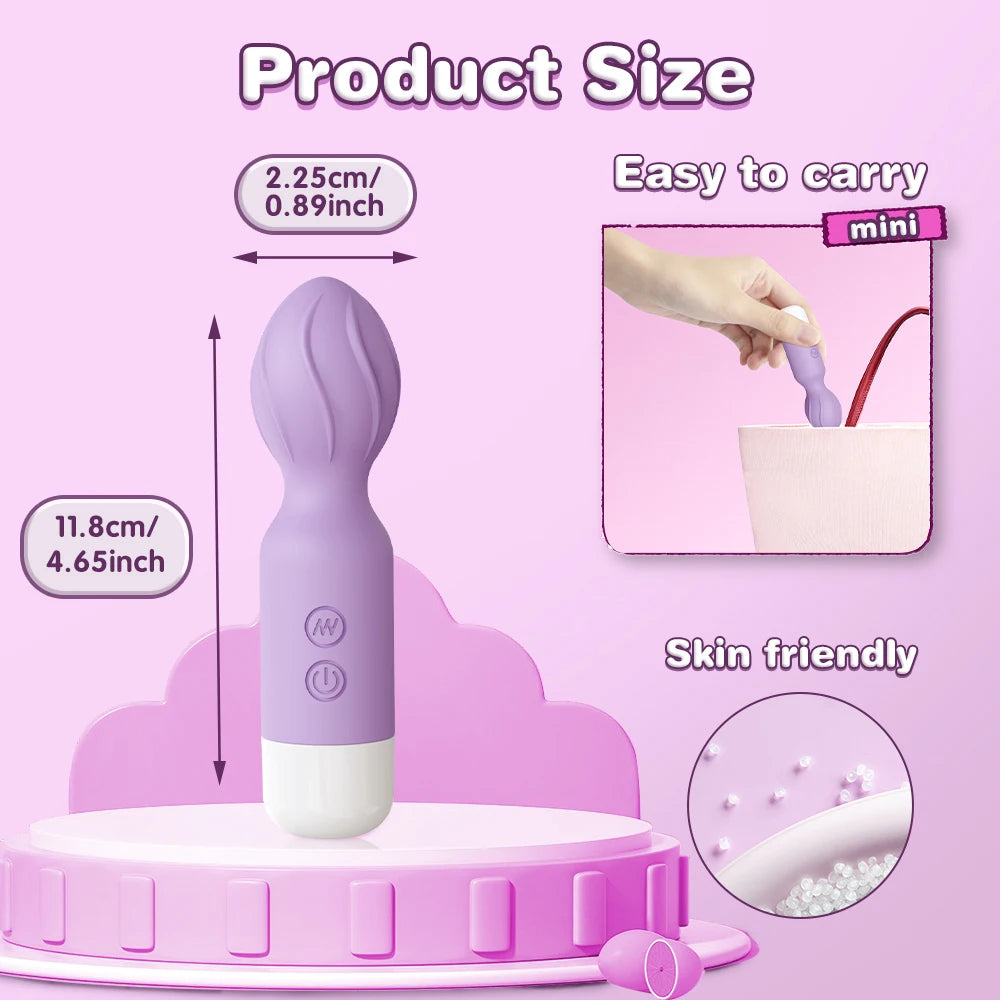Powerful Magic-Wand AV Vibrator Female Nipple Clitoris Stimulator G spot Massager Adult Goods Erotic Product Sex Toys for Women