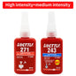 243 Blue Anaerobic Adhesive Medium Strength Threadlockers For All Metal Threaded Components Removable Waterproof 50ML